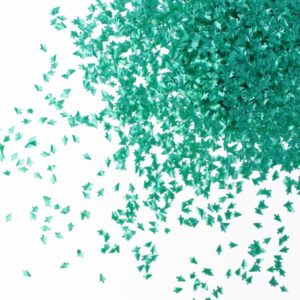 Green Glitter Trees