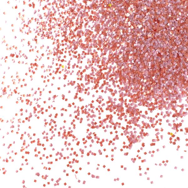 Pink square glitter