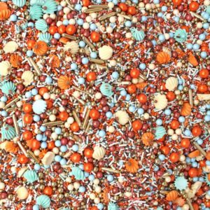 pumpkin carriage sprinkle mix