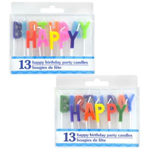 happy Birthday Candles