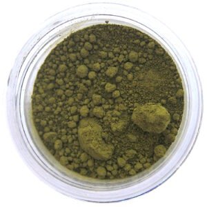 Chartreuse color dust
