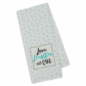 Love Laughter Cake kitchen Towel