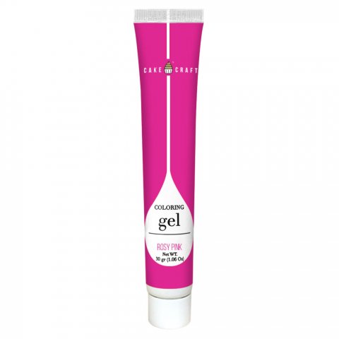 Pink coloring gel