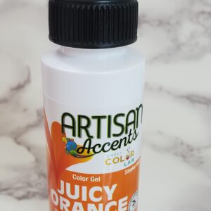 Juicy orange color gel