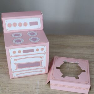 pink stove box