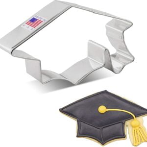 graduation cap cookie cutter