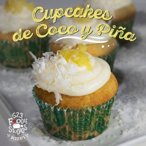 Cupackes Coco con piña