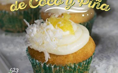 Receta: Cupcakes de Coco Y Piña