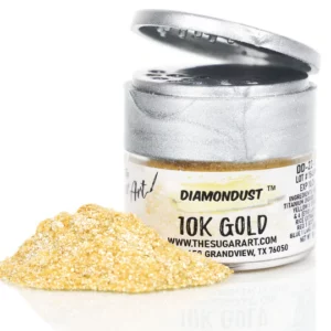 Edible glitter gold