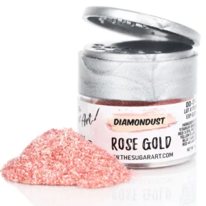 rose gold glitter